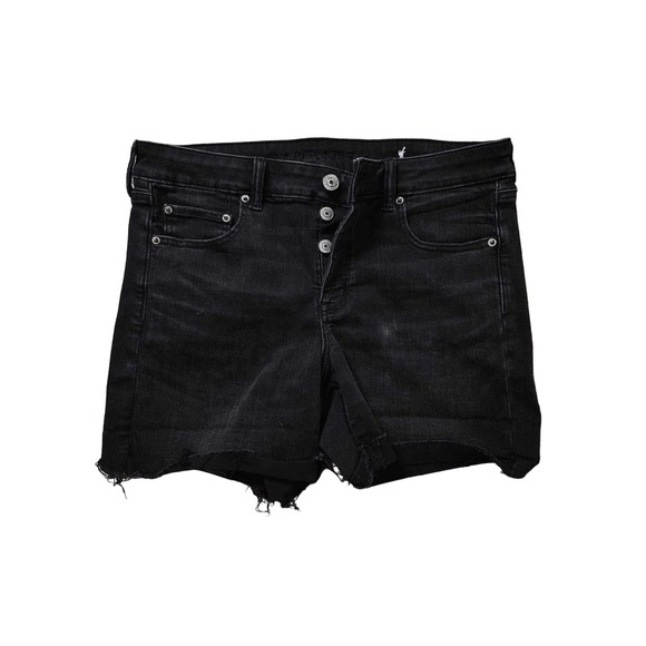 Woman's American Eagle Button Fly Next Level Stretch Shorts - Picture 1 of 3